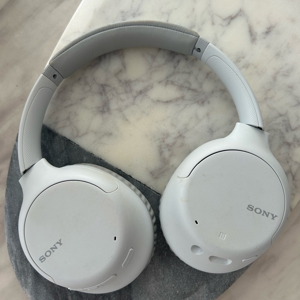 Sony Gray Over-Ear Wireless Headphones